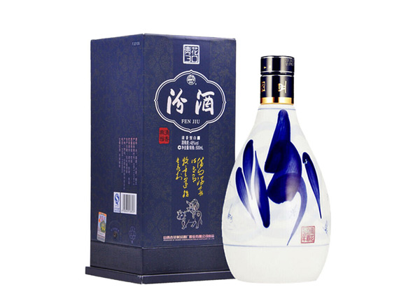 洛阳回收青花汾酒30年杏花村汾30三十年汾酒青花瓷