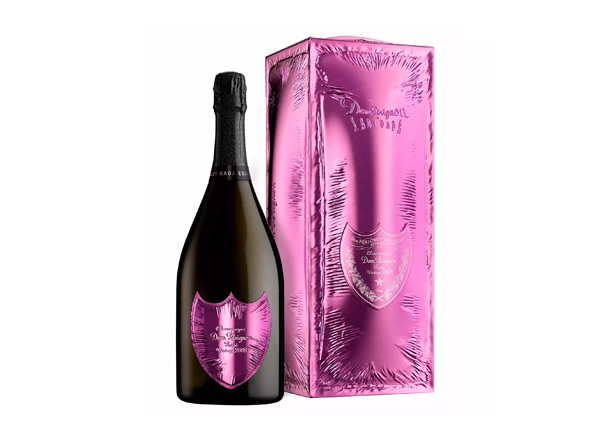 洛阳香槟酒回收香槟王唐培里侬Dom Perignon Lady Gaga 粉红桃红香槟限量发光版礼盒香槟起泡酒