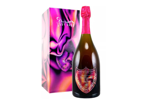 洛阳回收唐培里侬香槟王Lady Gaga桃红香槟酒限量发光版2006/2008/2010年夜光版