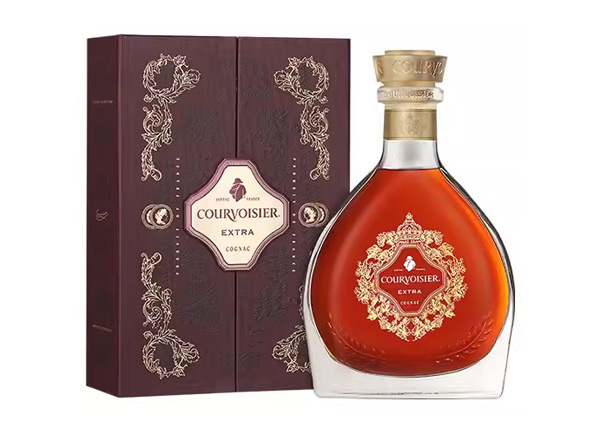 洛阳回收拿破仑至尊EXTRA馥华诗干邑白兰地700ml礼盒装Courvoisier洋酒