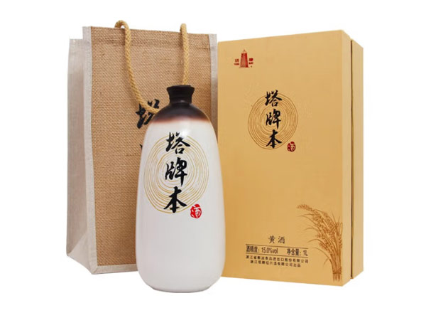 洛阳塔牌黄酒回收塔牌本酒500ml/1000ml绍兴黄酒花雕酒礼盒
