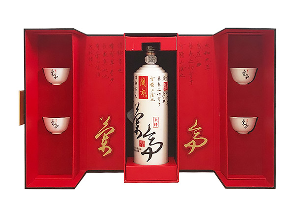 洛阳会稽山黄酒回收大师兰亭三十年陈酿1L商务版礼盒装