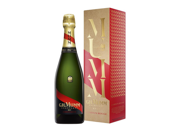 洛阳玛姆香槟回收风尚版玛姆红带香槟起泡酒G.H. Mumm Cordon Rouge Brut